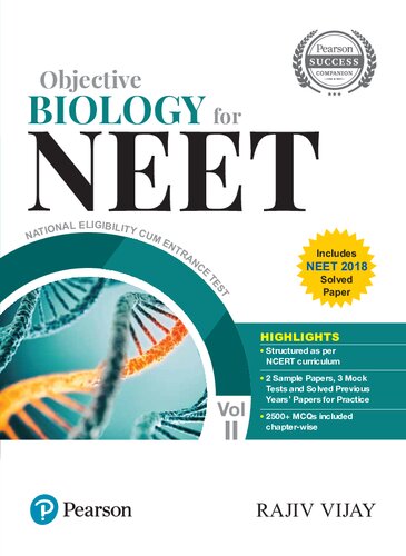 Objective Biology for NEET Vol II