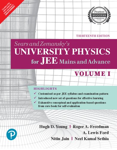 University Physics for JEE Mains and Advance | Vol 1 | By Pearson