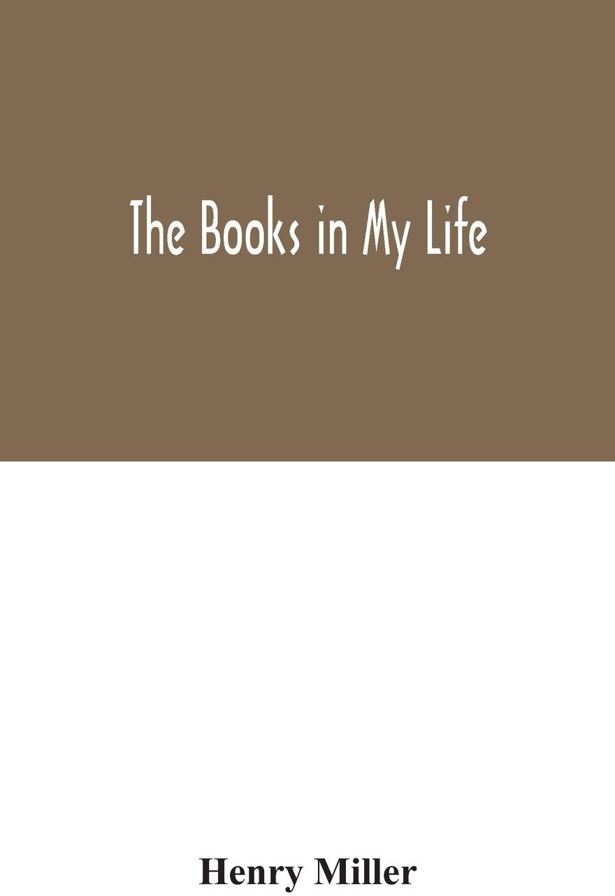 The books in my life