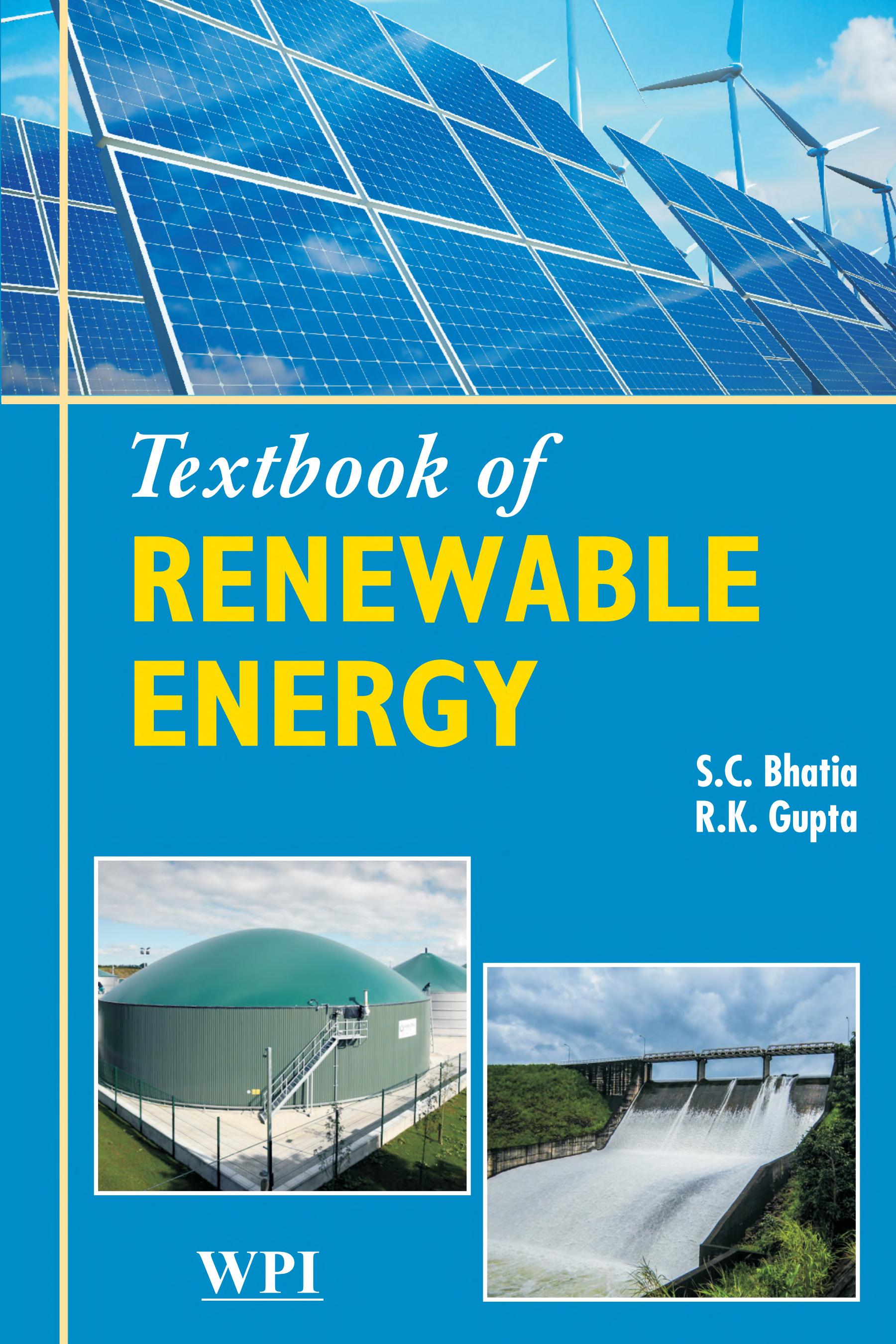 Textbook of renewable energy