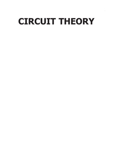 Circuit Theory