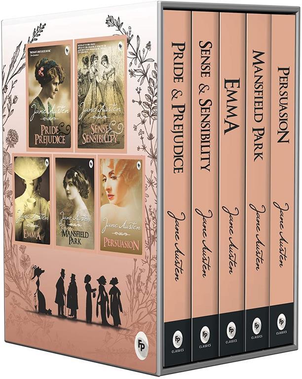 Greatest Works of Jane Austen (Set of 5 Books)