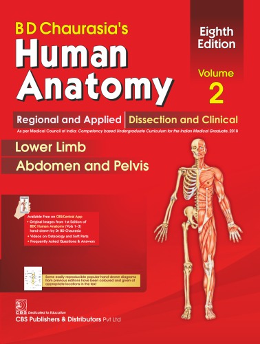 Bd Chaurasia's Human Anatomy, Volume 2