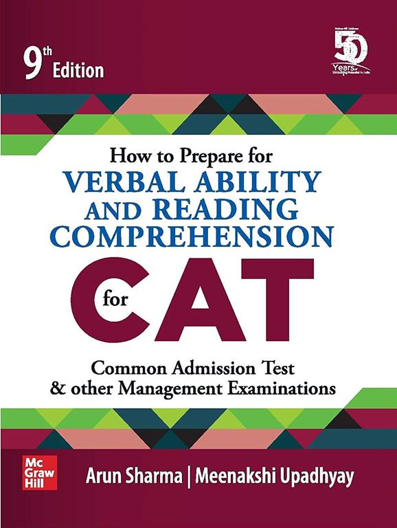 How to Prepare for Verbal Ability and Reading Comprehension for CAT | 9th Edition