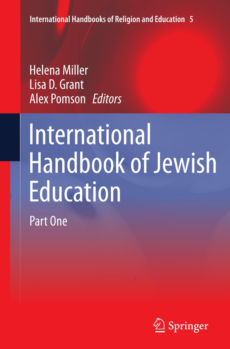 International Handbook of Jewish Education