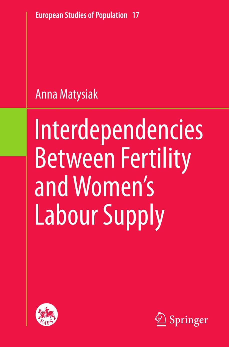 Interdependencies Between Fertility and Women's Labour Supply