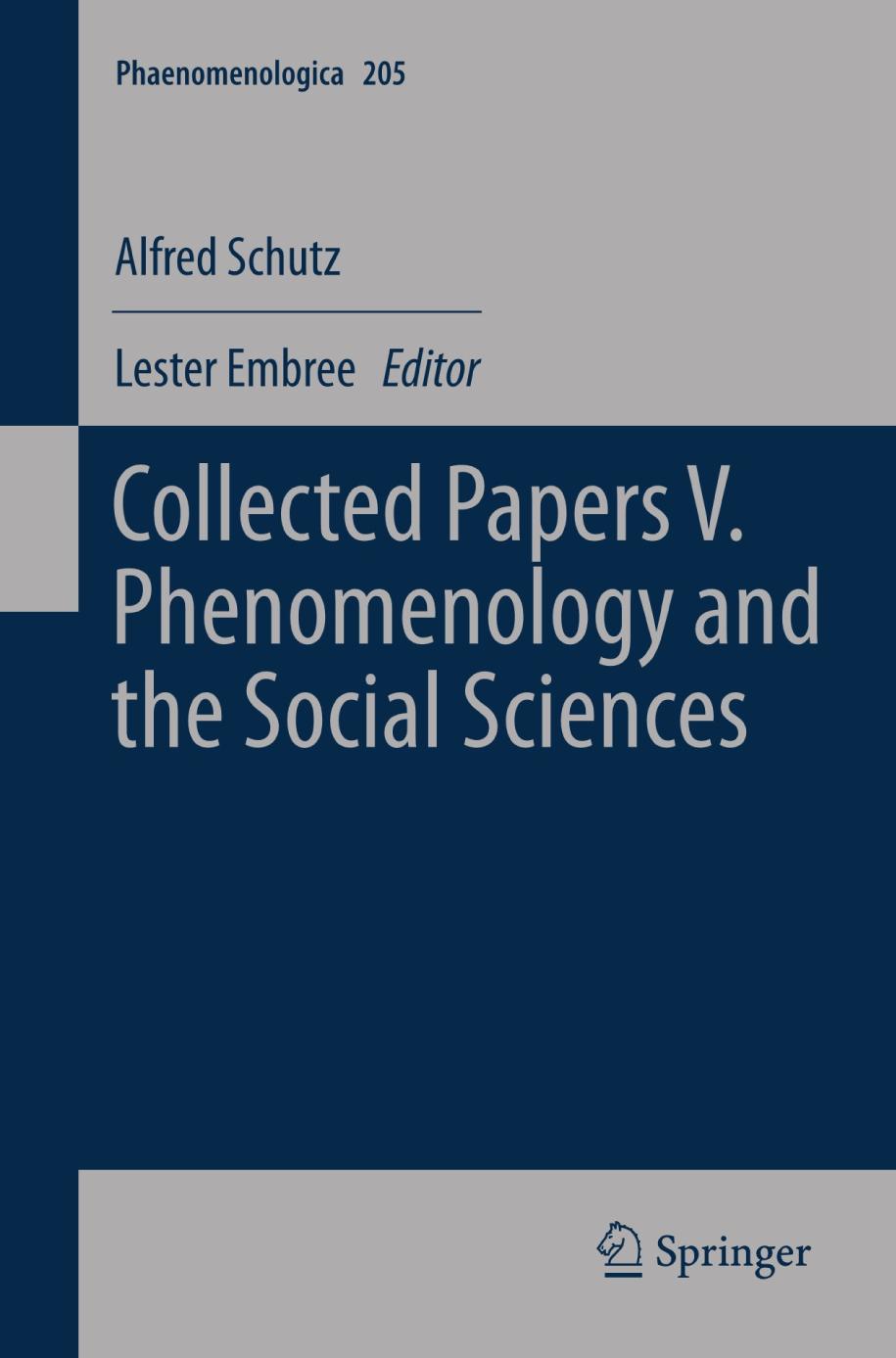 Phenomenology and the social sciences