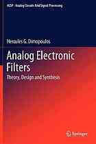 Analog Electronic Filters