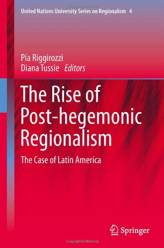 The Rise of Post-Hegemonic Regionalism