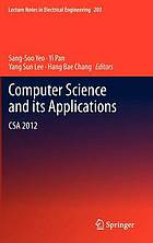 Computer Science and Its Applications