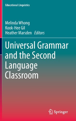 Universal Grammar and the Second Language Classroom