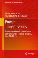 Power transmissions : proceedings of the 4th international conference, held at Sinaia, Romania, June 20-23