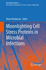 Moonlighting cell stress proteins in microbial infections