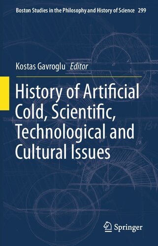 History of Artificial Cold, Scientific, Technological and Cultural Issues