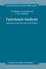 Functional Analysis : Applications in Mechanics and Inverse Problems