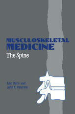 Musculoskeletal Medicine : The Spine.