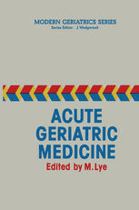 Acute geriatric medicine