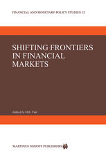 Shifting Frontiers in Financial Markets