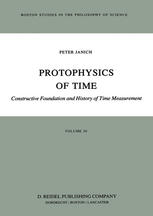 Protophysics of Time : Constructive Foundation and History of Time Measurement