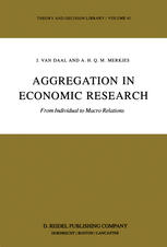 Aggregation in Economic Research : From Individual to Macro Relations