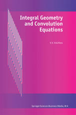 Integral geometry and convolution equations