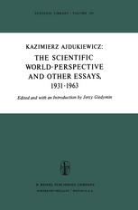 The Scientific World-Perspective and Other Essays, 1931-1963