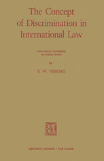 The Concept of Discrimination in International Law : With Special Reference to Human Rights
