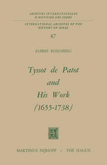 Tyssot de Patot and His Work 1655 - 1738