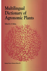 Multilingual Dictionary of Agronomic Plants