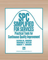 SPC Simplified for Services : Practical Tools for Continuous Quality Improvement.