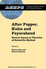 After Popper, Kuhn and Feyerabend : recent issues in theories of scientific method