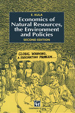 Economics of Natural Resources, the Environment and Policies.