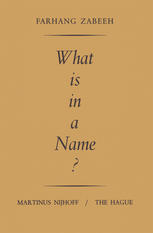 What is in a Name? : an Inquiry into the Semantics and Pragmatics of Proper Names