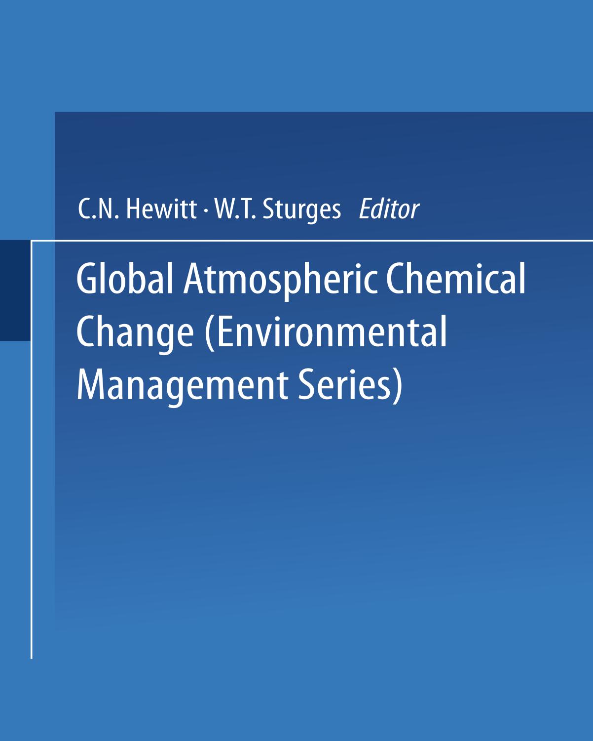 Global Atmospheric Chemical Change