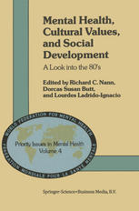 Mental Health, Cultural Values, and Social Development : a Look into the 80's.