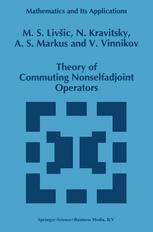 Theory of commuting nonselfadjoint operators.