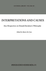 Interpretations and Causes : New Perspectives on Donald Davidson's Philosophy