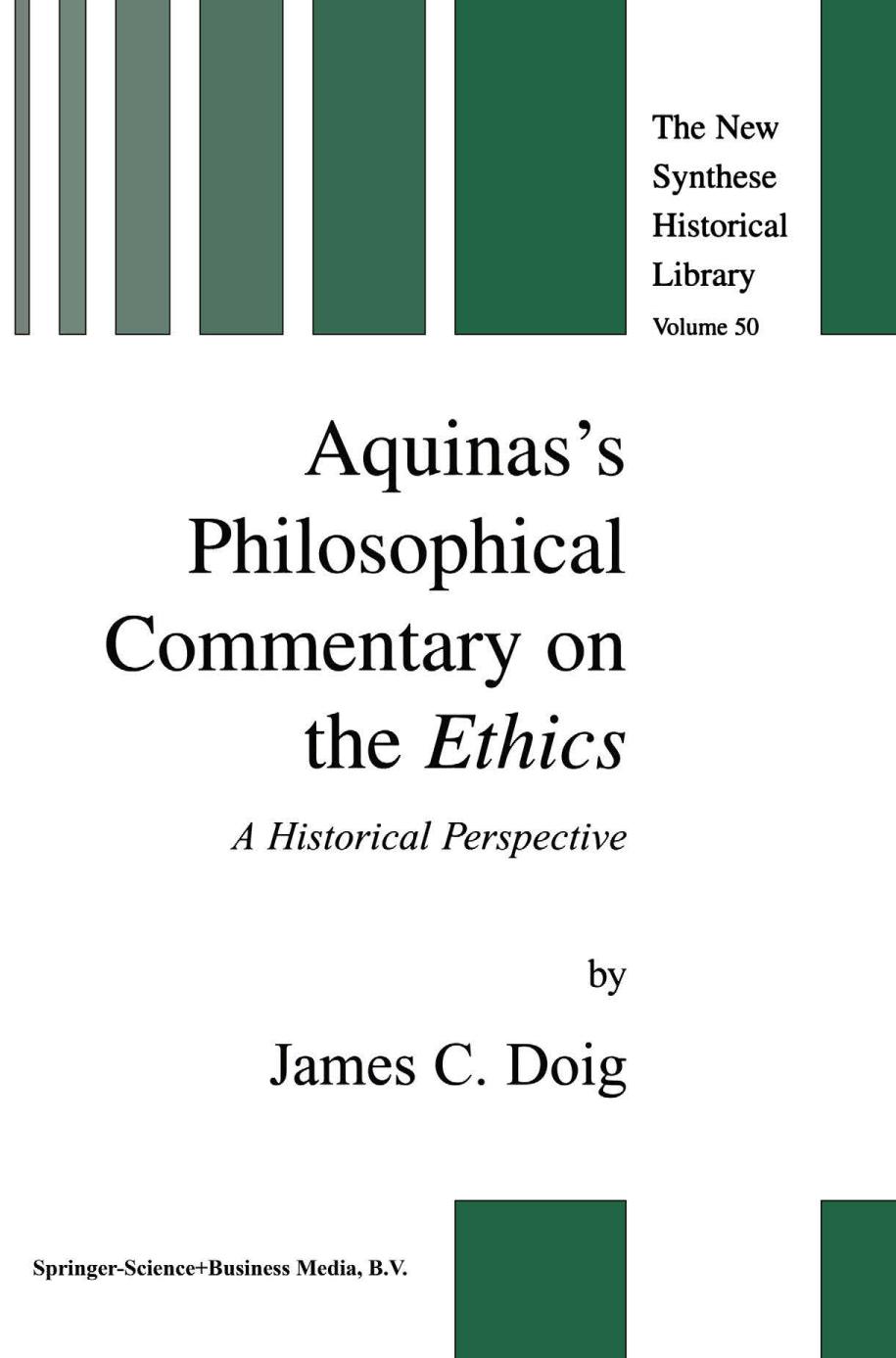 Aquinas's Philosophical Commentary on the.