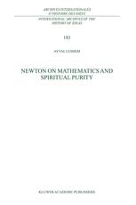 Newton on Mathematics and Spiritual Purity.