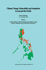 Climate Change Vulnerability and Adaptation in Asia and the Pacific : Manila, Philippines, 15-19 January 1996.