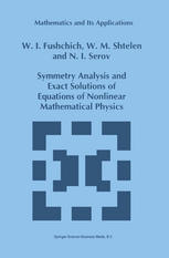 Simmetriinyi Analiz i Tochnye Resheniia Nelineinykh Uravnenii Matematicheskoi Fiziki