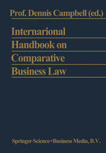 International Handbook on Comparative Business Law.