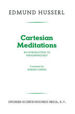 Cartesian Meditations : an Introduction to Phenomenology.