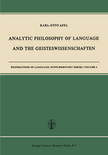 Analytic Philosophy of Language and the Geisteswissenschaften.