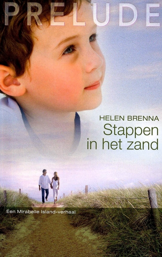 Stappen in het zand