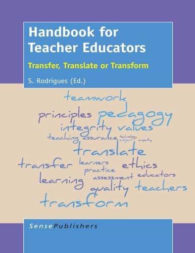 Handbook for Teacher Educators