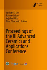 Proceedings of the III Advanced Ceramics and Applications Conference