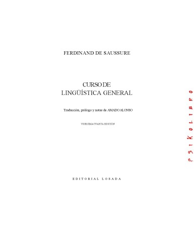 Curso de Linguistica General