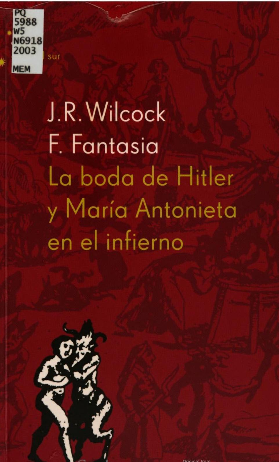 La boda de Hitler y María Antonieta en el infierno