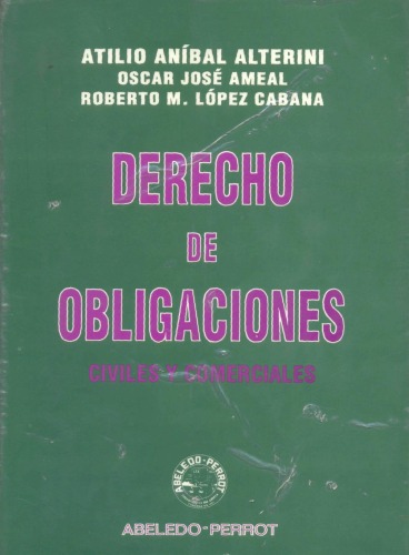 Derecho de obligaciones